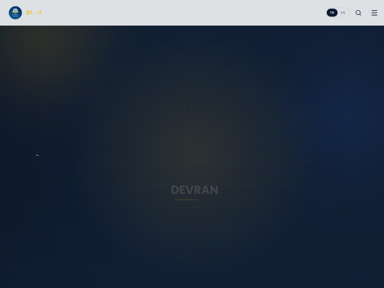 Devran Koleji sitesinin ekran görüntüsü